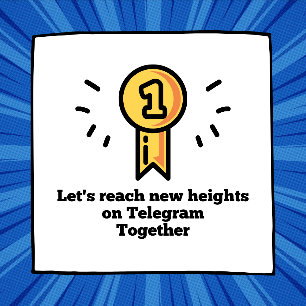Let's reach new heights on Telegram Together